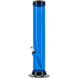 JM Enterprises 6-9-12-15" Acrylic Straight Tube Basic Bong - Multiple Colors