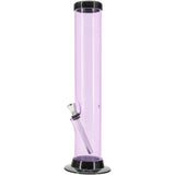 JM Enterprises 6-9-12-15" Acrylic Straight Tube Basic Bong - Multiple Colors