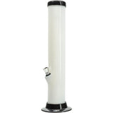 JM Enterprises 6-9-12-15" Acrylic Straight Tube Basic Bong - Multiple Colors