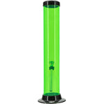 JM Enterprises 6-9-12-15" Acrylic Straight Tube Basic Bong - Multiple Colors