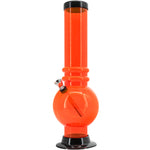 JM Enterprises 12-15" Acrylic Bubble Base Bong - Multiple Colors