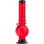 JM Enterprises 12-15" Acrylic Bubble Base Bong - Multiple Colors