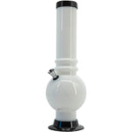 JM Enterprises 12-15" Acrylic Bubble Base Bong - Multiple Colors