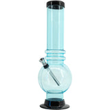 JM Enterprises 12-15" Acrylic Bubble Base Bong - Multiple Colors