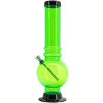 JM Enterprises 12-15" Acrylic Bubble Base Bong - Multiple Colors