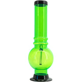 JM Enterprises 12-15" Acrylic Bubble Base Bong - Multiple Colors