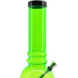 JM Enterprises 12-15" Acrylic Bubble Base Bong - Multiple Colors