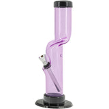 JM Enterprises 9-12" Acrylic Kink Neck Bong - Multiple Colors