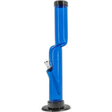 JM Enterprises 9-12" Acrylic Kink Neck Bong - Multiple Colors