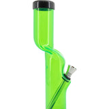 JM Enterprises 9-12" Acrylic Kink Neck Bong - Multiple Colors