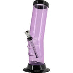 JM Enterprises 9-12" Acrylic Bent Neck Bong - Multiple Colors