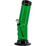 JM Enterprises 9-12" Acrylic Bent Neck Bong - Multiple Colors