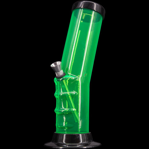 JM Enterprises 9-12" Acrylic Bent Neck Bong - Multiple Colors