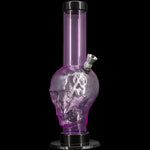 JM Enterprises 9-12" Acrylic Skull Bong - Multiple Colors