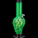 JM Enterprises 9-12" Acrylic Skull Bong - Multiple Colors