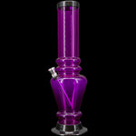 JM Enterprises 12" Acrylic Vase Base Bong - Multiple Colors