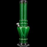 JM Enterprises 12" Acrylic Vase Base Bong - Multiple Colors