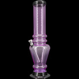 JM Enterprises 12" Acrylic Vase Base Bong - Multiple Colors