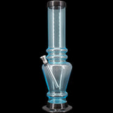 JM Enterprises 12" Acrylic Vase Base Bong - Multiple Colors