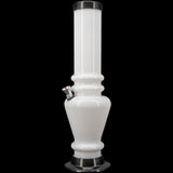 JM Enterprises 12" Acrylic Vase Base Bong - Multiple Colors