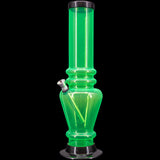 JM Enterprises 12" Acrylic Vase Base Bong - Multiple Colors