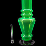 JM Enterprises 12" Acrylic Vase Base Bong - Multiple Colors