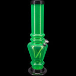 JM Enterprises 12" Acrylic Vase Base Bong - Multiple Colors