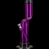 JM Enterprises 9-12" Acrylic Kink Neck Bong - Multiple Colors