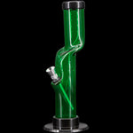 JM Enterprises 9-12" Acrylic Kink Neck Bong - Multiple Colors