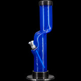 JM Enterprises 9-12" Acrylic Kink Neck Bong - Multiple Colors