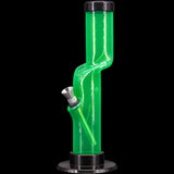 JM Enterprises 9-12" Acrylic Kink Neck Bong - Multiple Colors