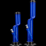 JM Enterprises 9-12" Acrylic Kink Neck Bong - Multiple Colors