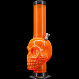 JM Enterprises 12-15" Acrylic Skull Chamber Bong - Multiple Colors