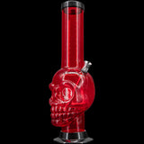 JM Enterprises 12-15" Acrylic Skull Chamber Bong - Multiple Colors