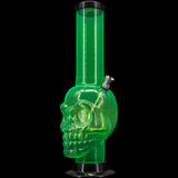 JM Enterprises 12-15" Acrylic Skull Chamber Bong - Multiple Colors