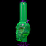 JM Enterprises 12-15" Acrylic Skull Chamber Bong - Multiple Colors