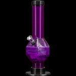 JM Enterprises 9-12" Acrylic Diamond Bong - Multiple Colors