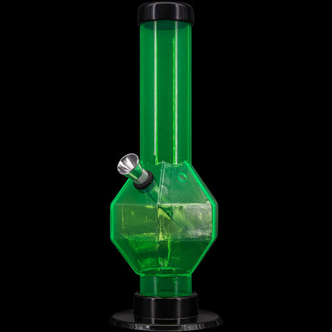 JM Enterprises 9-12" Acrylic Diamond Bong - Multiple Colors