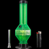 JM Enterprises 9-12" Acrylic Diamond Bong - Multiple Colors