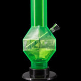 JM Enterprises 9-12" Acrylic Diamond Bong - Multiple Colors