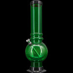 JM Enterprises 12-15" Acrylic Bubble Base Bong - Multiple Colors