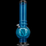 JM Enterprises 12-15" Acrylic Bubble Base Bong - Multiple Colors