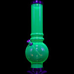 JM Enterprises 12-15" Acrylic Bubble Base Bong - Multiple Colors