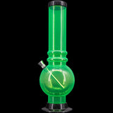 JM Enterprises 12-15" Acrylic Bubble Base Bong - Multiple Colors