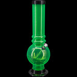 JM Enterprises 12-15" Acrylic Bubble Base Bong - Multiple Colors