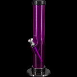 JM Enterprises 6-9-12" Acrylic Straight Tube Bong - Multiple Colors