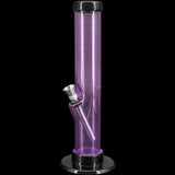 JM Enterprises 6-9-12" Acrylic Straight Tube Bong - Multiple Colors