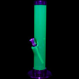 JM Enterprises 6-9-12" Acrylic Straight Tube Bong - Multiple Colors