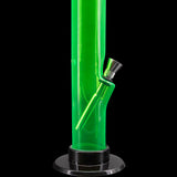 JM Enterprises 6-9-12" Acrylic Straight Tube Bong - Multiple Colors