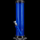 JM Enterprises 6-9-12-15" Acrylic Straight Tube Basic Bong - Multiple Colors